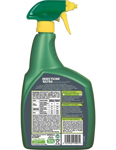 Insecticide Biologique Polyvalent Express 750ml Fertiligène