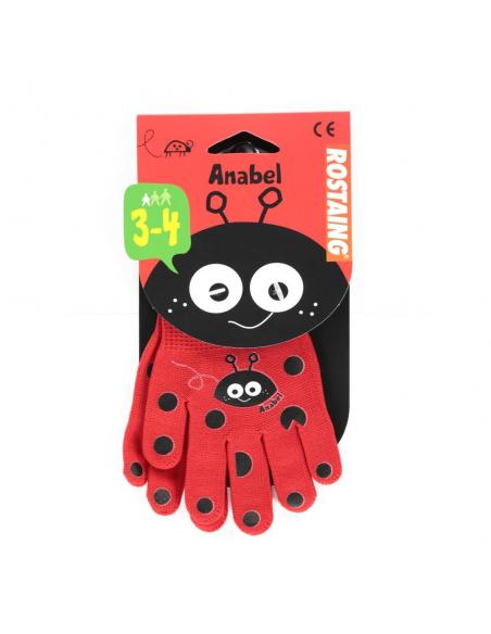Gants enfant coccinelle Taille 3/4 ans Rostaing Gants