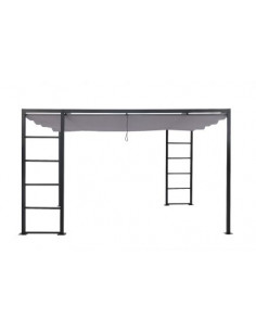 Tonnelle "Toit Coulissant" L.4 x l.3 m - ECLOZ ECLOZ Pergola, tonnelle et gazebo