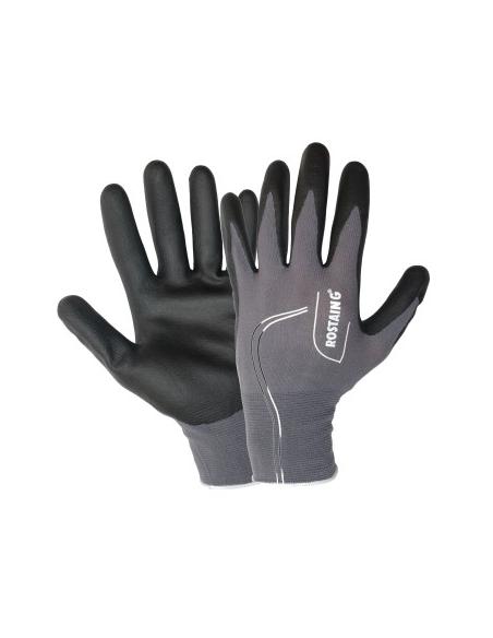 Gants tous travaux noir/gris T : 9 - Provence Outillage