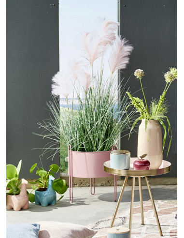 Porte plante "Moderne" - H.40cm  Roule plante et supports pot à roulettes