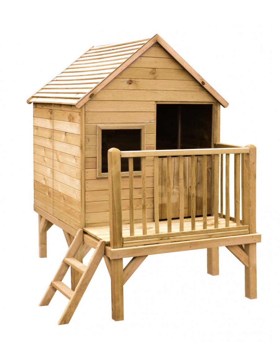 Cabane pour enfant "Winny" sur pilotis Forest Style Cabane de jardin pour enfant