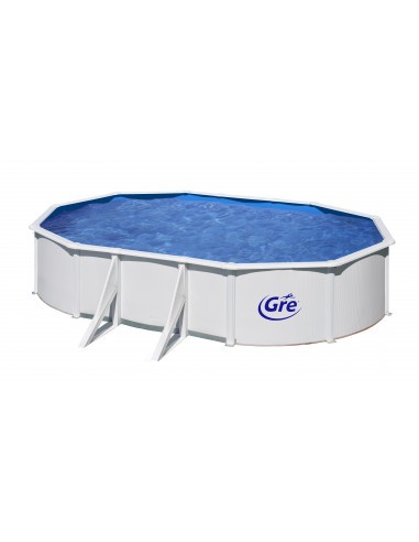 Piscine hors-sol en acier - L.610 x l.375 cm - Gré Gré Piscines