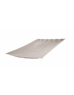 Voile d’ombrage imperméable rectangle polyester taupe 3×4 m – ECLOZ ECLOZ Voile d'ombrage et accessoire