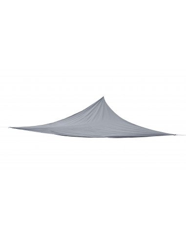 Voile d’ombrage imperméable triangle polyester anthracite 3 m – ECLOZ ECLOZ Voile d'ombrage et accessoire
