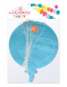 Guirlande ballons multicolore ScrapCooking Anniversaire et déco de fête 2