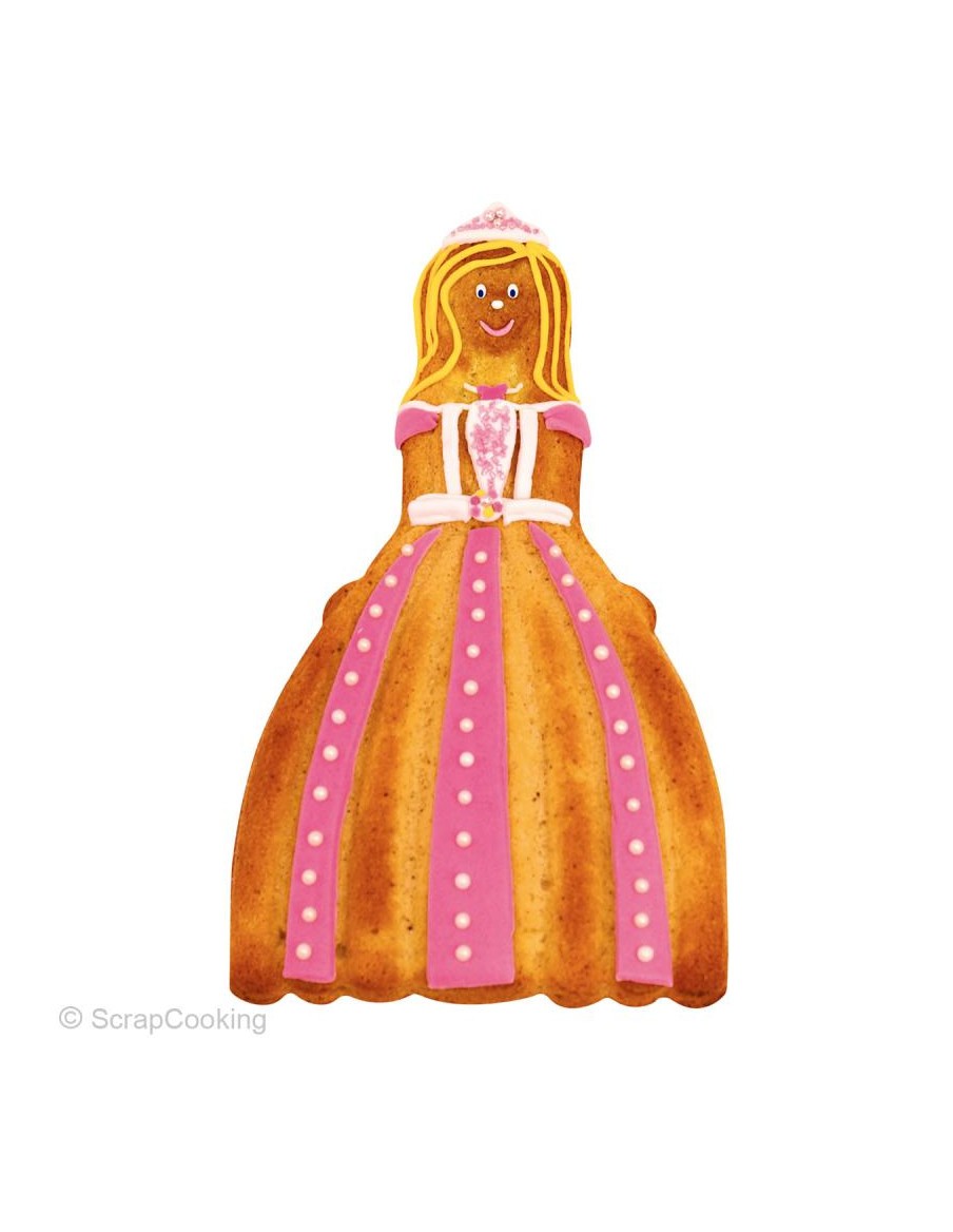 Moule à gâteau 3D Princesse - ScrapCooking ScrapCooking Moule & Ustensile à pâtisserie