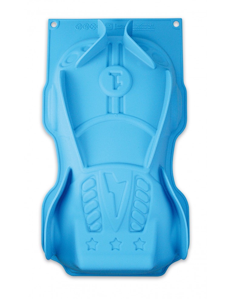 Moule à gâteau 3D Super Car - ScrapCooking ScrapCooking Moule & Ustensile à pâtisserie