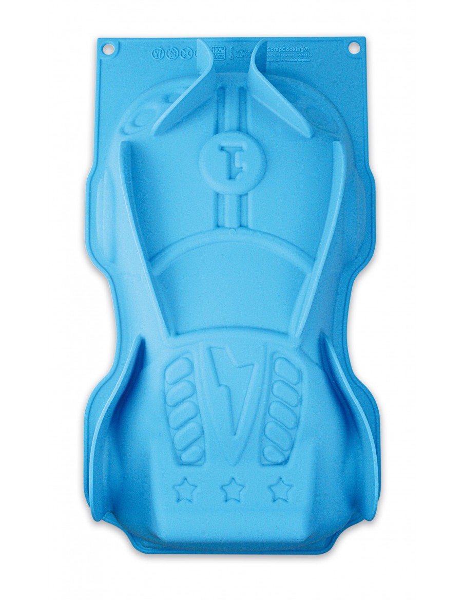 Moule à gâteau 3D Super Car - ScrapCooking ScrapCooking Moule & Ustensile à pâtisserie