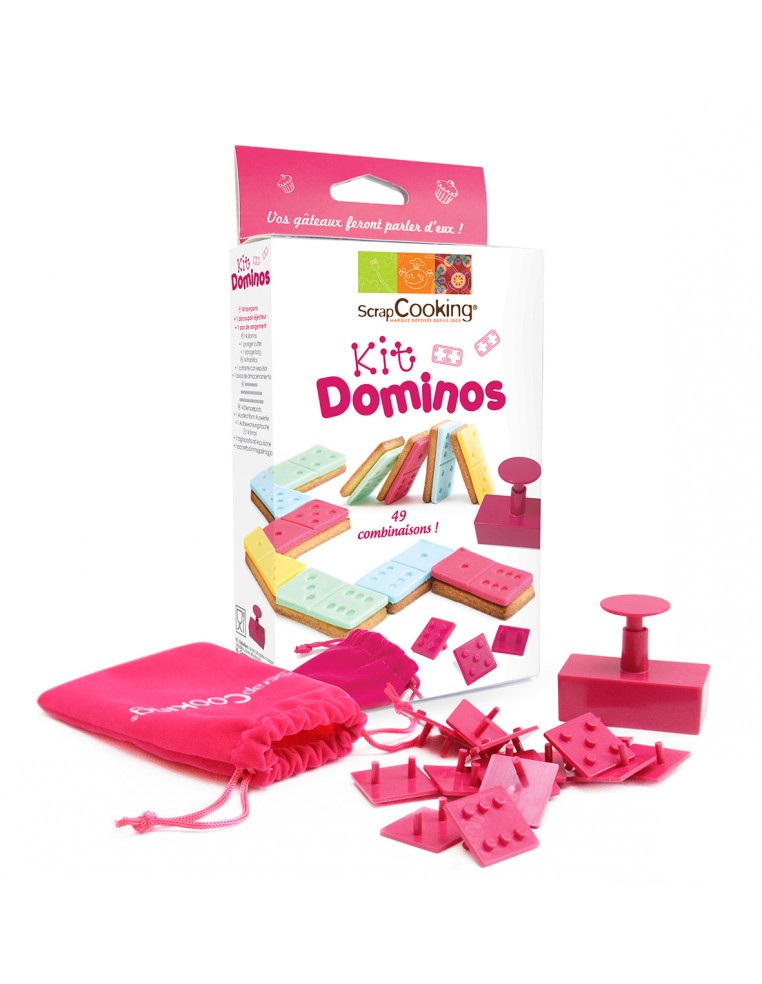 Kit "Dominos" ScrapCooking Moule & Ustensile à pâtisserie