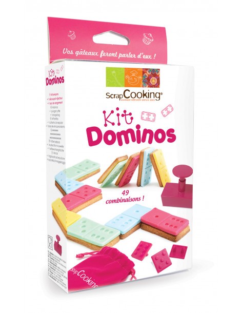 Kit "Dominos" ScrapCooking Moule & Ustensile à pâtisserie 2