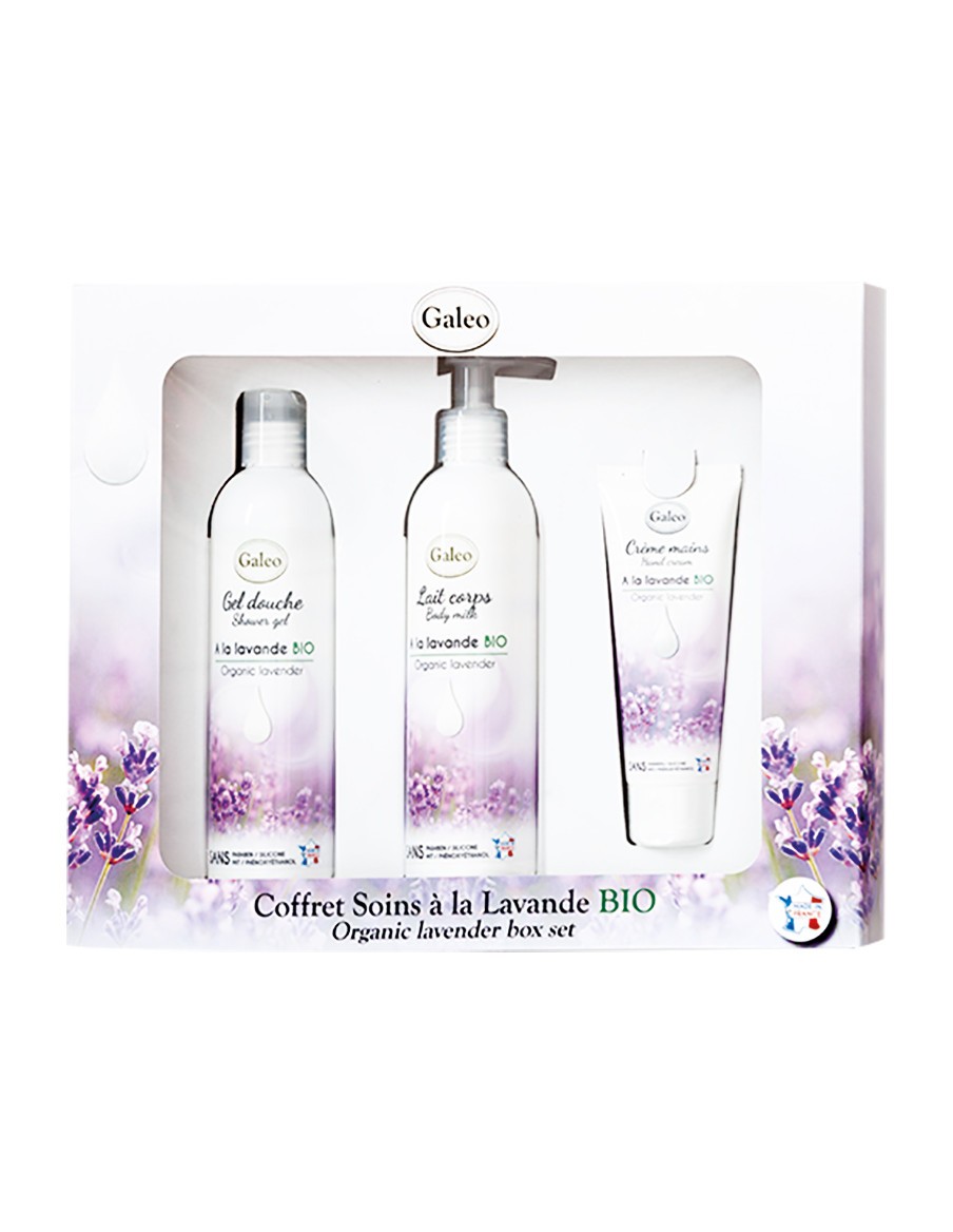 Coffret soins à "La Lavande Bio" GALEO Soin corps et visage