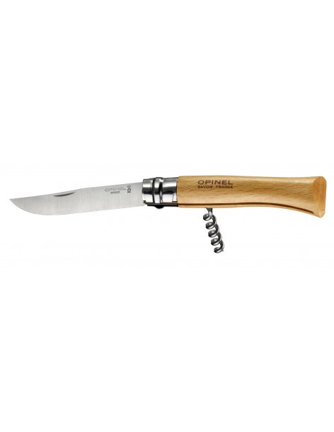 Couteau N°10 Opinel Tire-bouchon Opinel Arts de la table