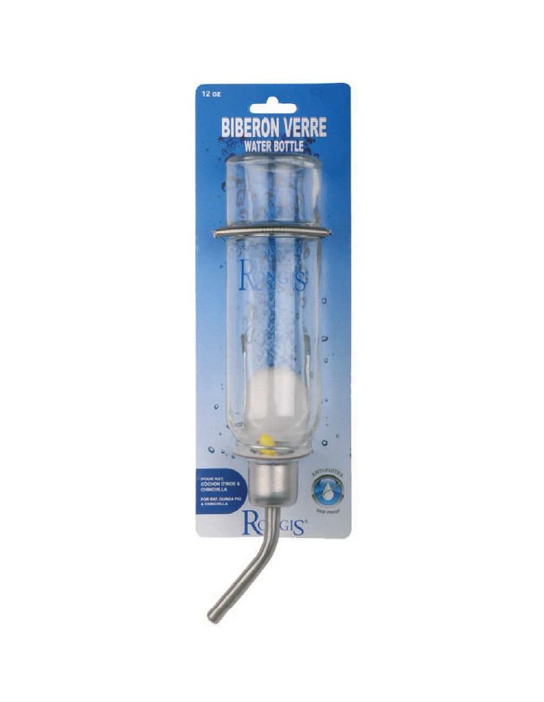 Biberon pour rongeur 125ml  Accessoires pour habitat