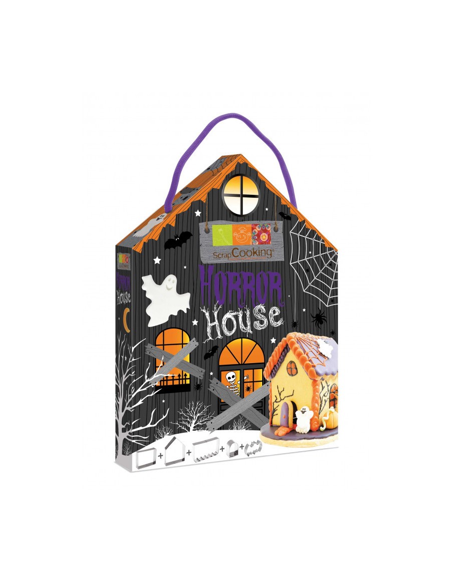 Kit découpoirs "Horror House" d'Halloween - ScrapCooking ScrapCooking Anniversaire et déco de fête