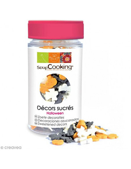 Décors sucrés d'Halloween - ScrapCooking ScrapCooking Préparation sucrée Décors sucrés d'Halloween - ScrapCooking ScrapCooking Préparation sucrée