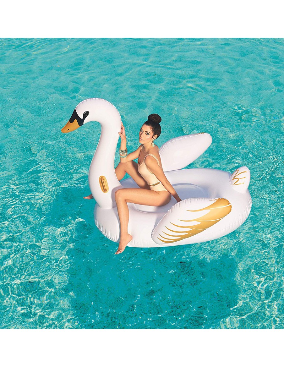 Bouée chevauchable Cygne XL - Bestway BestWay Baignade et jeu de piscine