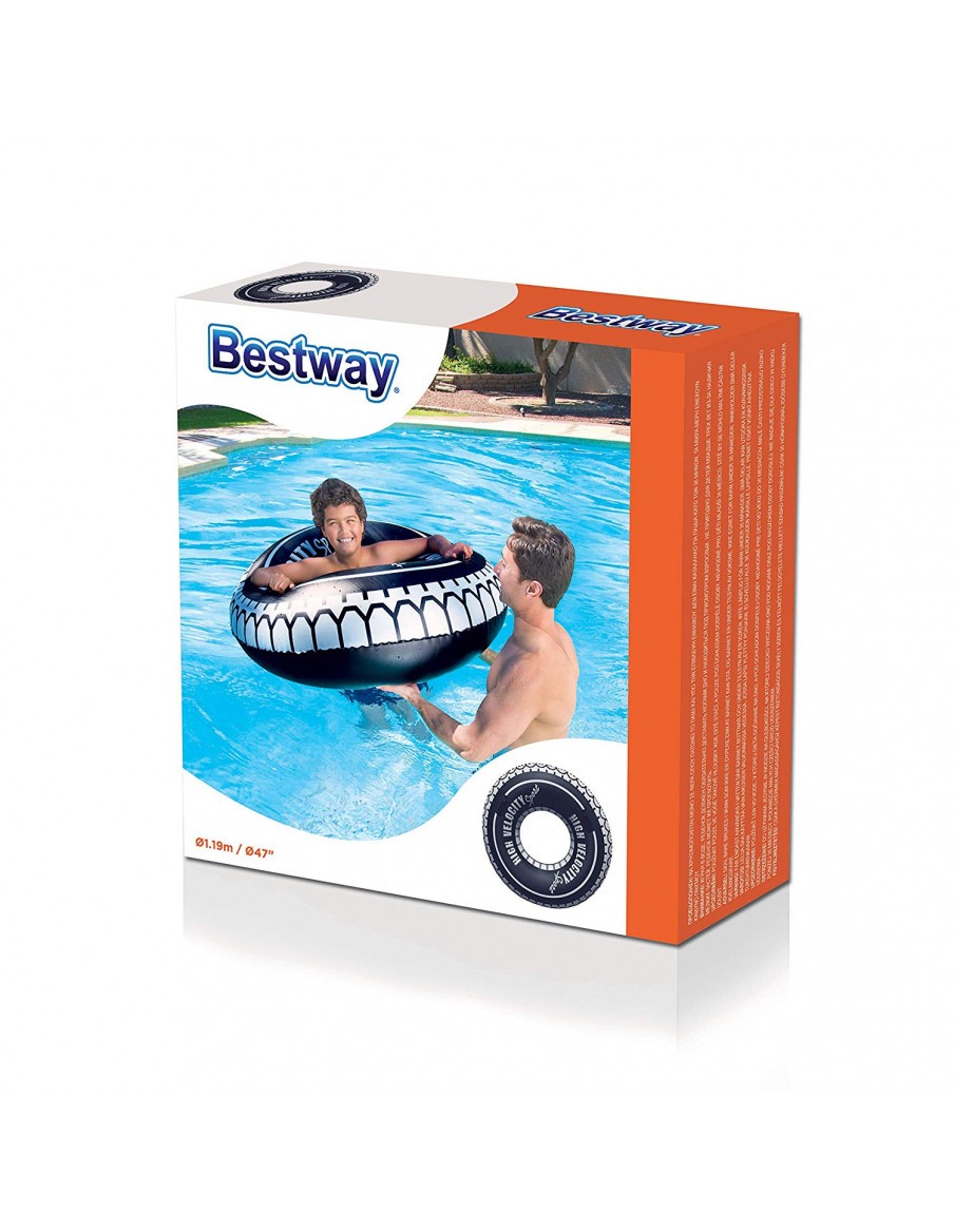 Bouée Pneu Ø 119 cm - Bestway BestWay Baignade et jeu de piscine