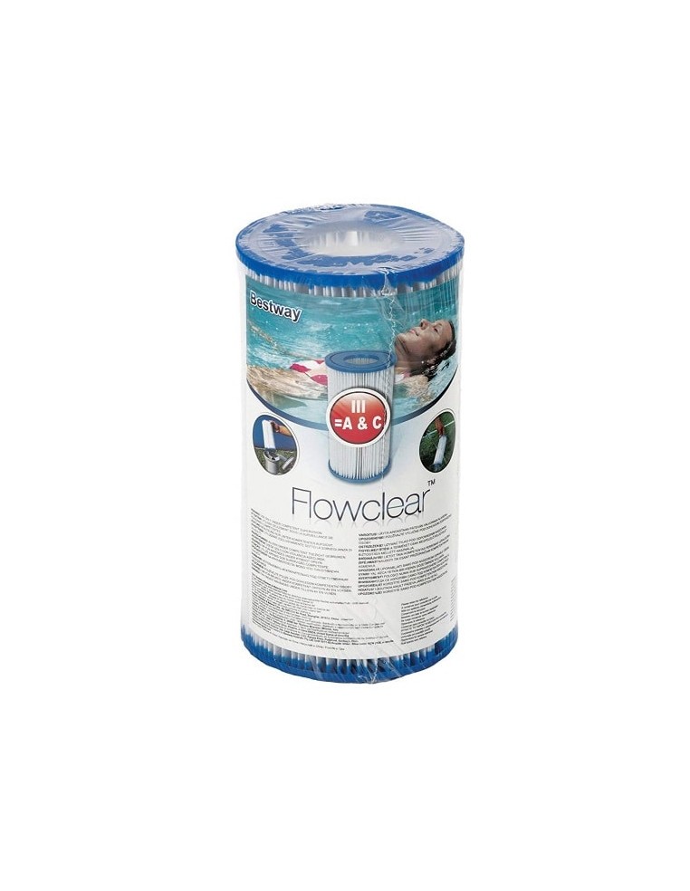 Cartouche filtration type III - Bestway BestWay Filtres et pompes de piscine