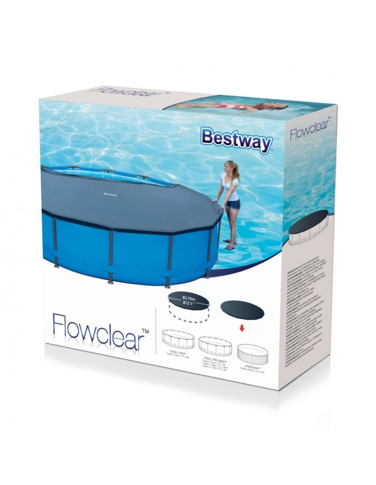 Bâche 4 saisons Piscine Ø 360/366 cm - Bestway BestWay Accessoires pour piscines hors-sol