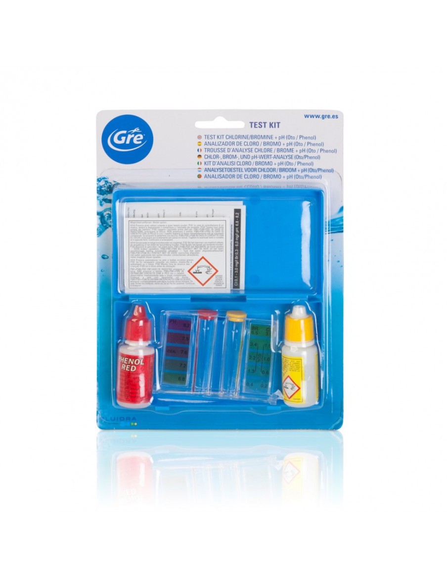 Trousse Chlore/Brome & pH - Gré Gré Produits d'entretien de piscine