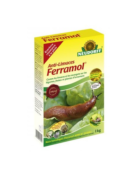 Anti-limaces Ferramol 1 kg Neudorff Anti-nuisible naturel