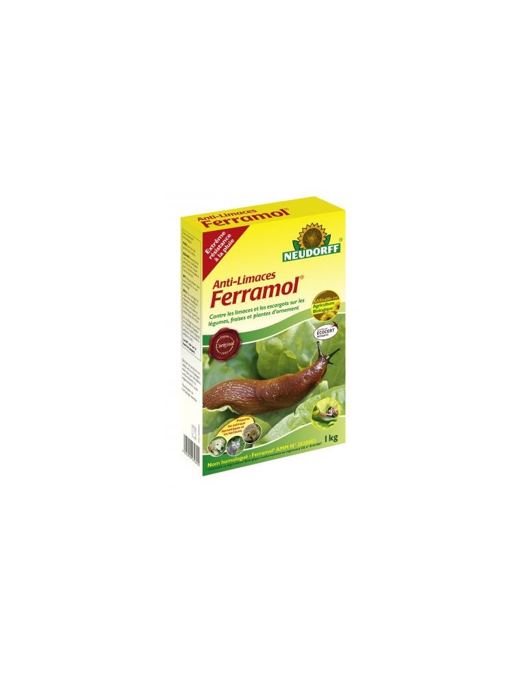 Anti-limaces Ferramol 1 kg Neudorff Anti-nuisible naturel