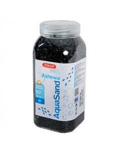 Aquasand Ashewa - Noir Zolux Sable et gravier d'aquarium
