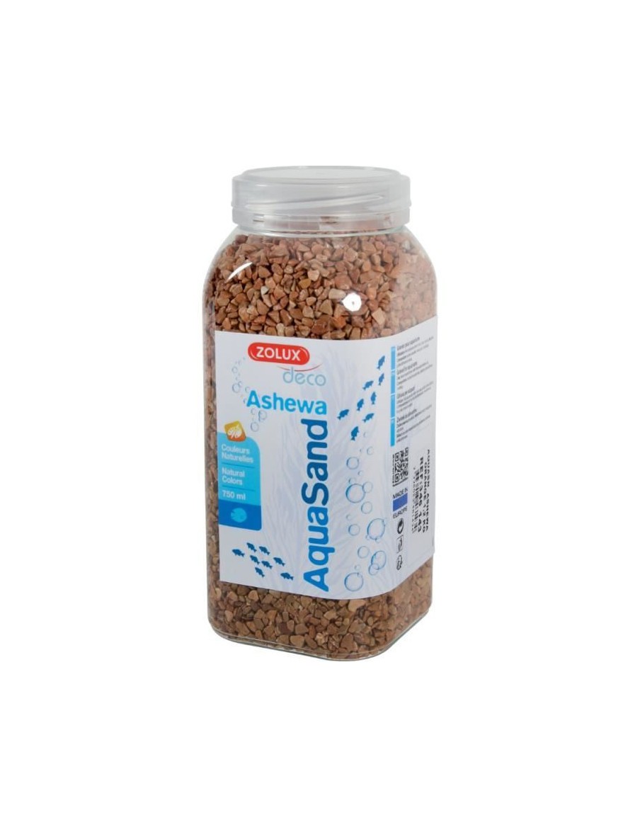 Aquasand Ashewa - Orange Zolux Sable et gravier d'aquarium