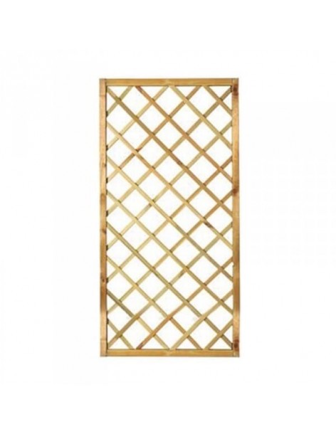 Panneau treillis Soprano naturel 60 x 180 cm Forest Style Treillage et arche