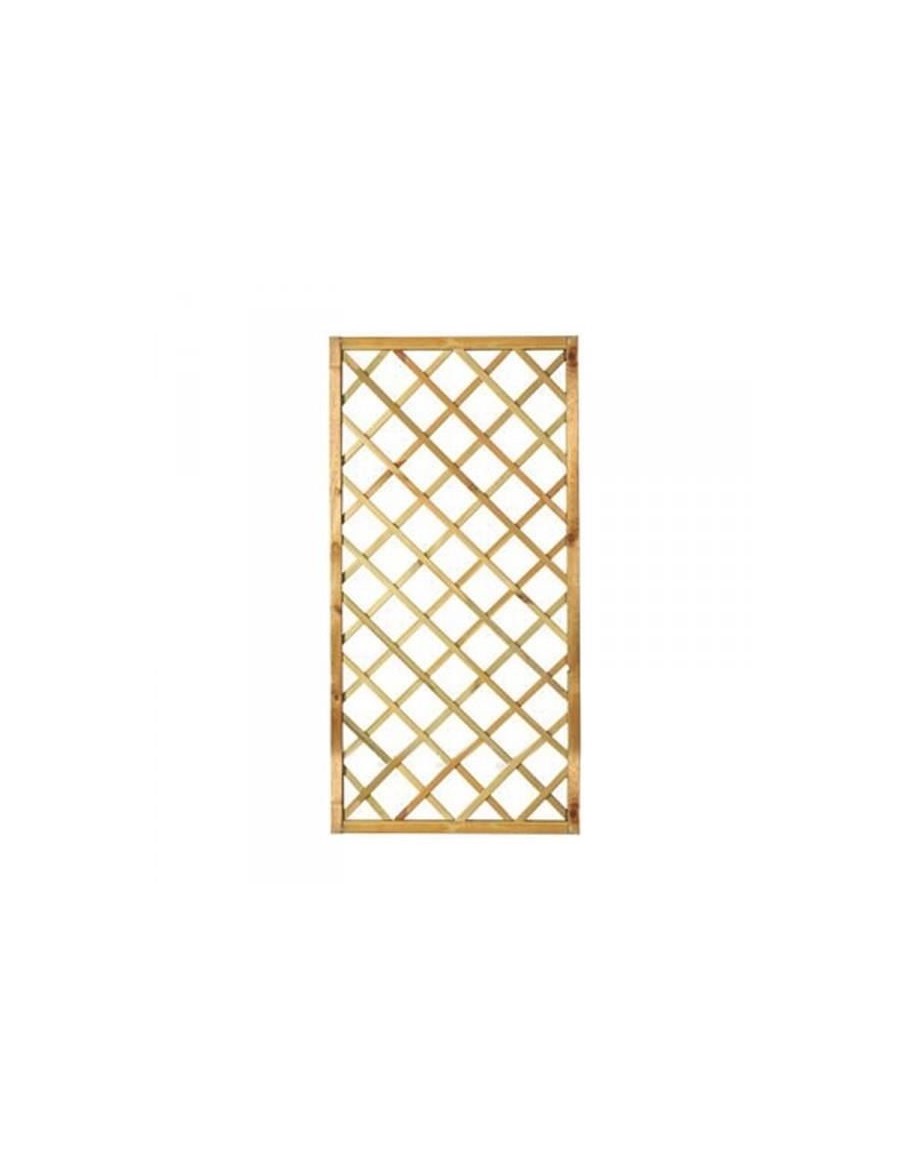 Panneau treillis Soprano naturel 60 x 180 cm Forest Style Treillage et arche