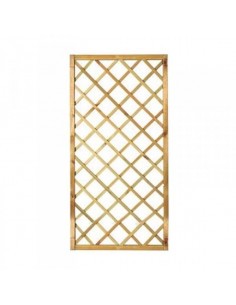 Panneau treillis Soprano naturel 90 x 180 cm Forest Style Treillage et arche