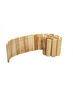 Bordure demi rondin Siloux H.20 cm x L.180 cm Forest Style Bordures