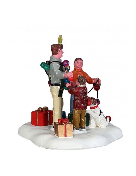 Lemax - Christmas Tree Dad LEMAX Village animé 2