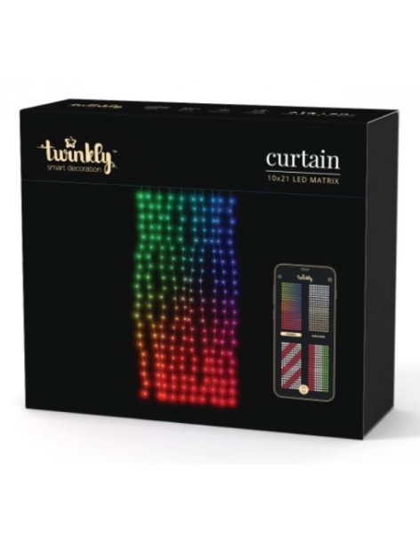 Guirlande Twinkly - Rideau 210 LEDs Twinkly Eclairage