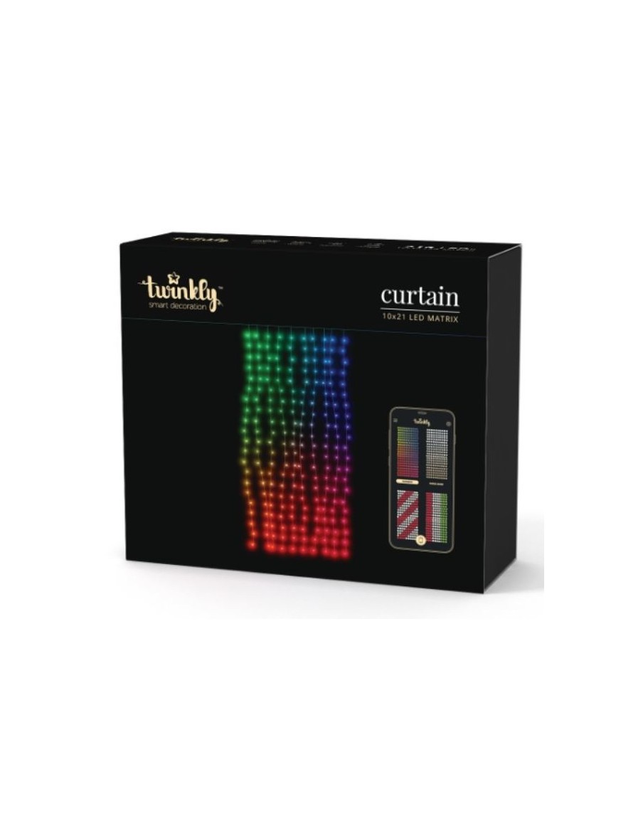 Guirlande Twinkly - Rideau 210 LEDs Twinkly Eclairage