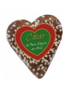 Cœur de pain d'épices à l'ancienne - 250 g Apidis Pain d'épices