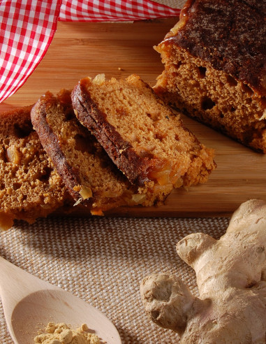 Pain d'épices à l'ancienne - Orange & Gingembre - 220 g Apidis Pain d'épices