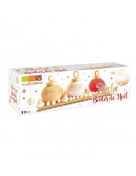 Kit bûche "Boule de Noël" - ScrapCooking ScrapCooking Sucré Pâtisserie