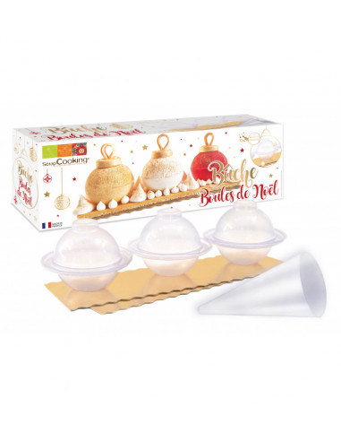 Kit bûche "Boule de Noël" - ScrapCooking ScrapCooking Sucré Pâtisserie