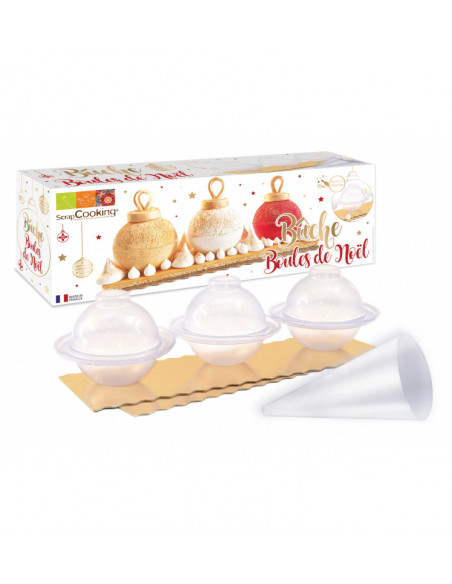 Kit bûche "Boule de Noël" - ScrapCooking ScrapCooking Sucré Pâtisserie