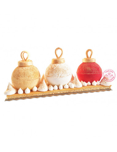 Kit bûche "Boule de Noël" - ScrapCooking ScrapCooking Sucré Pâtisserie