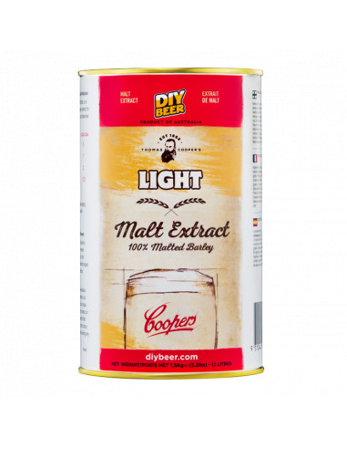 Extrait de Malt Light - Cooper's - 1,5 kg Coopers Kit à bière maison