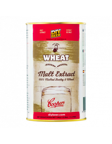 Extrait de Malt Wheat- Cooper's - 1,5 kg Coopers Kit à bière maison