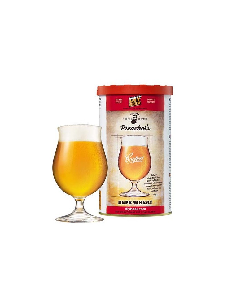 Kit à bière COOPERS - Preacher's hefe wheat Coopers Kit à bière maison