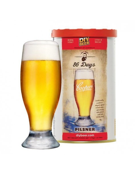 Kit à bière COOPERS - 86 Days Pilsner Coopers Kit à bière maison