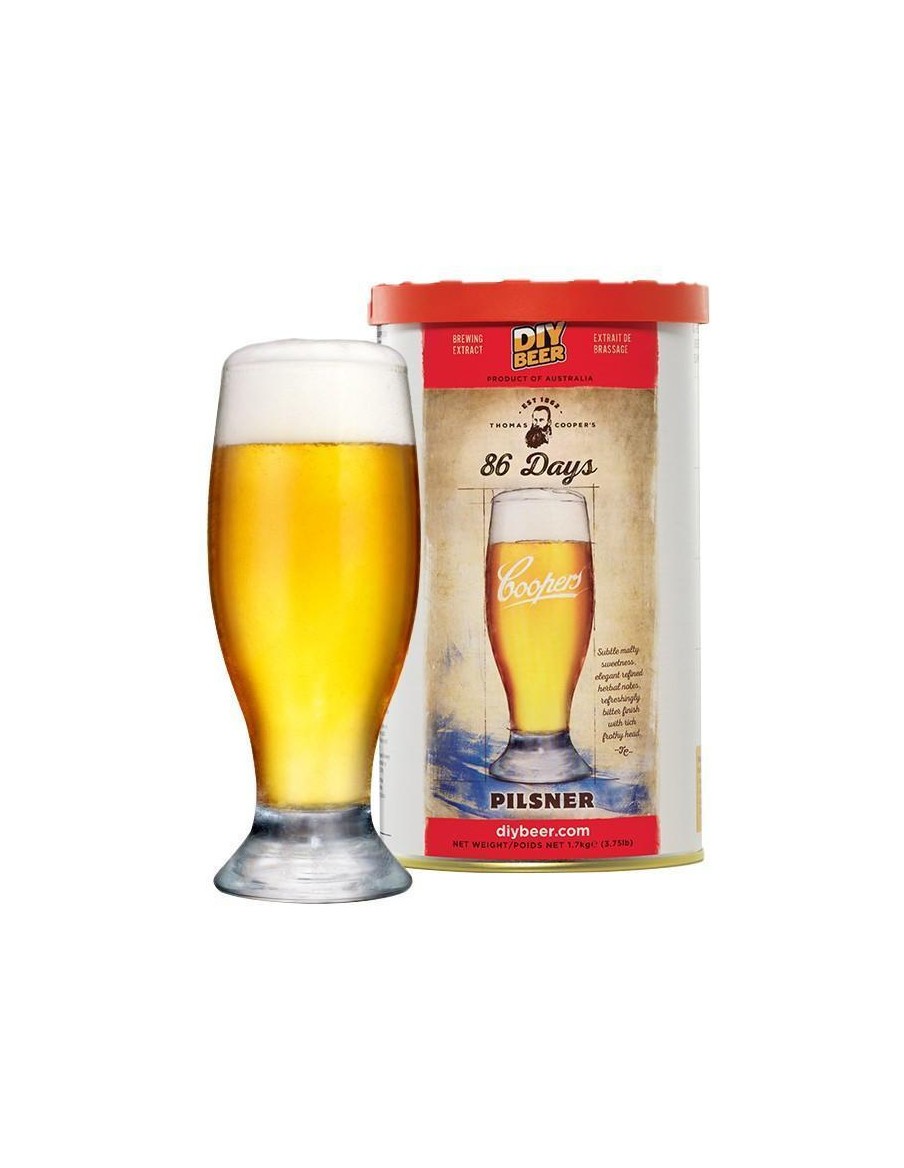 Kit à bière COOPERS - 86 Days Pilsner Coopers Kit à bière maison