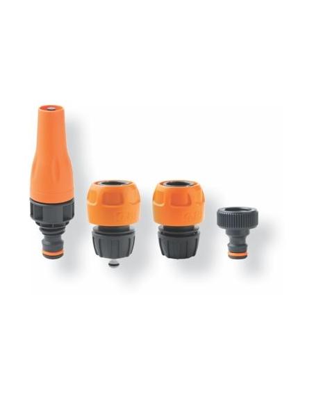 Kit Lance + 3 raccords GF Pistolet et lance d'arrosage