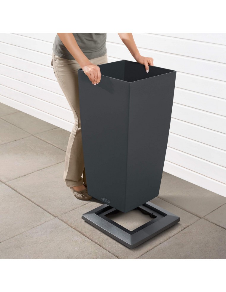 Support à roulettes Cubico - Lechuza Lechuza Roule plante et supports pot à roulettes