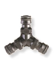 Raccord avec 3 Mâles GF Raccord et sélecteur de sortie